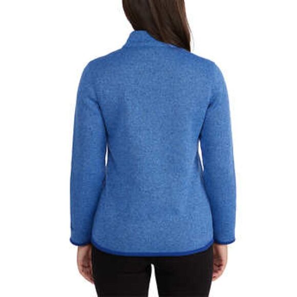NEW Stormpack Sunice Bonded Full Zip Fleece Jacket | Blue - Picture 3 of 8